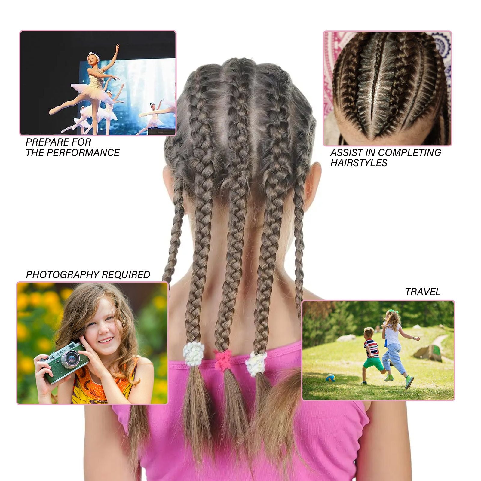 Wiieey Cherry Blossom Hair Stick Perm and Curl Hair Styling Moisturizing hair smoothing treatment to smooth frizz