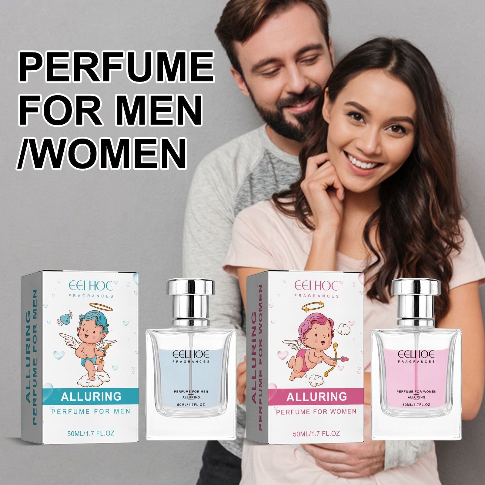EELHOE Cupid Message Perfume Long-lasting Light Fragrance Fresh natural Niche Fragrance Wrist Behind Ear perfume
