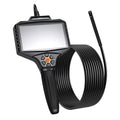 Endoscope with Light, 360° View Coverage Industrial Borescope Inspection Camera with Rotating Probe, 1080P HD Rigid Snake Scope Cam for Wall Automotive Engine Inspect-16.4FT