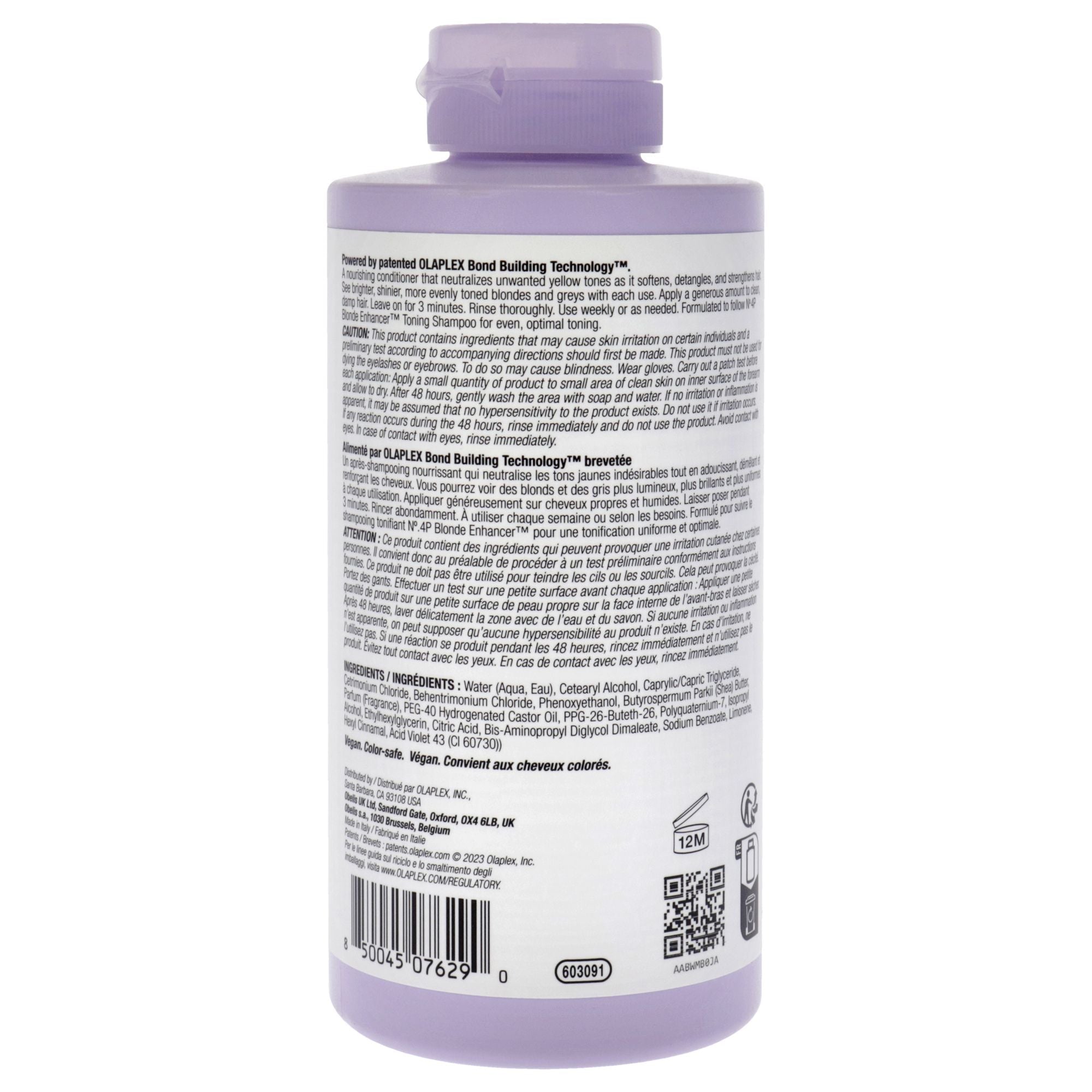 No 5P Blonde Enhacer Toning Conditioner by Olaplex for Unisex - 8.5 oz Conditioner