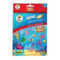 Lino Boya Reusable Underwater Adventure Coloring Book for Kids - Erasable, Washable, & Sustainable Fun.