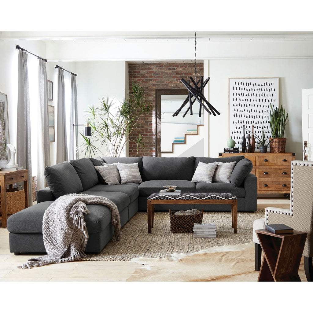 Duncan - Square Upholstered Ottoman - PhishStones Products