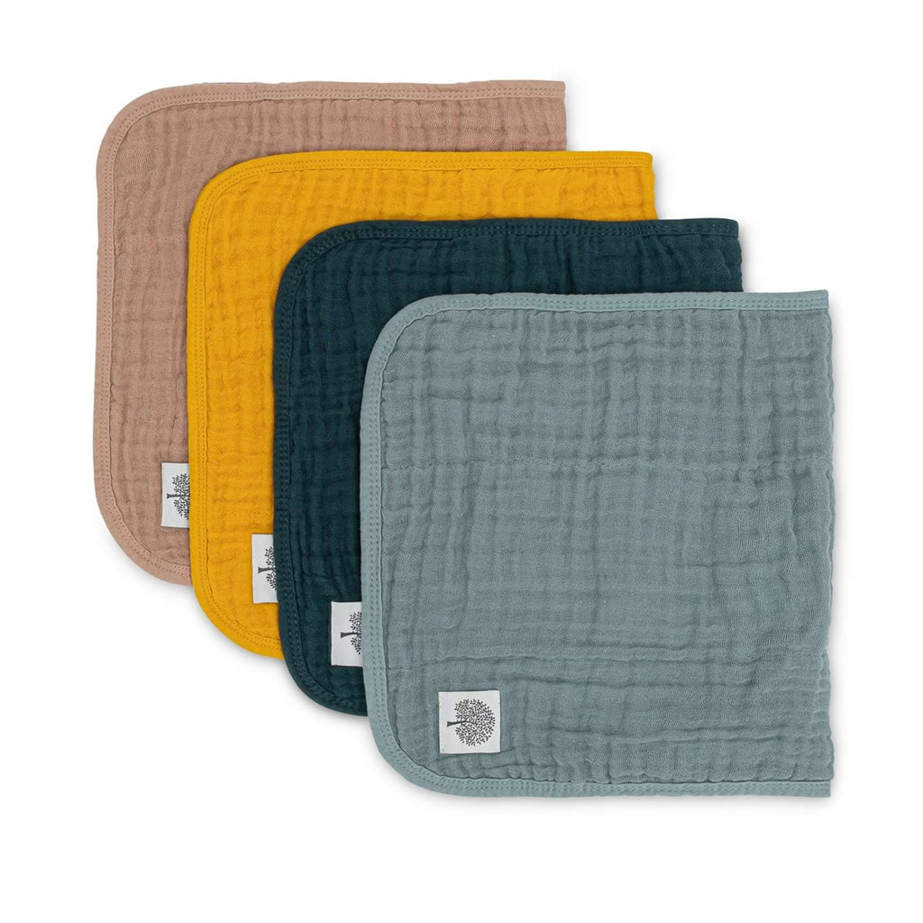 Dune Set - Muslin Burp Cloths (4 Pack) - PhishStones Products