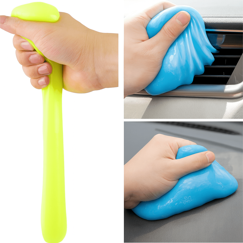 Dust Cleaner Gel | Reusable Multi-Purpose Cleaning Slime for Car and Home