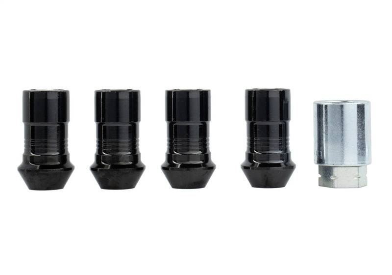 Ford Racing M14 x 1.5 Black Security Lug Nut Kit - Set of 4 M-1A043-A