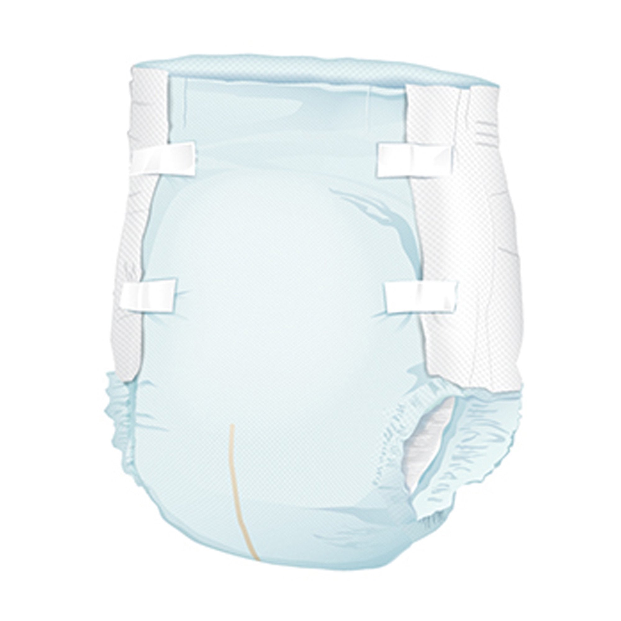 McKesson Super Moderate Absorbency Incontinence Briefs, Large BR30644