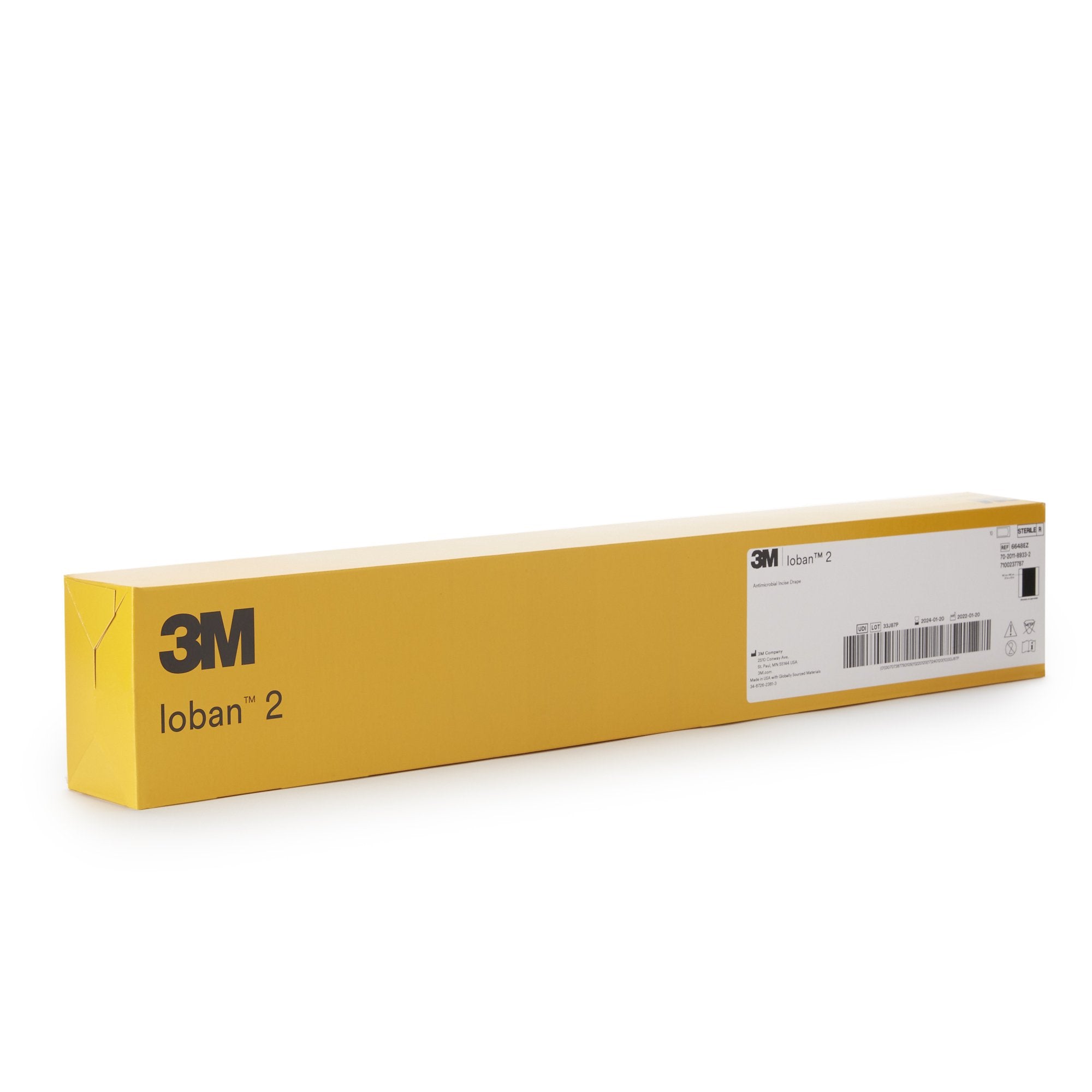 3M™ Ioban™ 2 Sterile Antimicrobial Incise Drape, 23 x 23 Inch 6648EZ