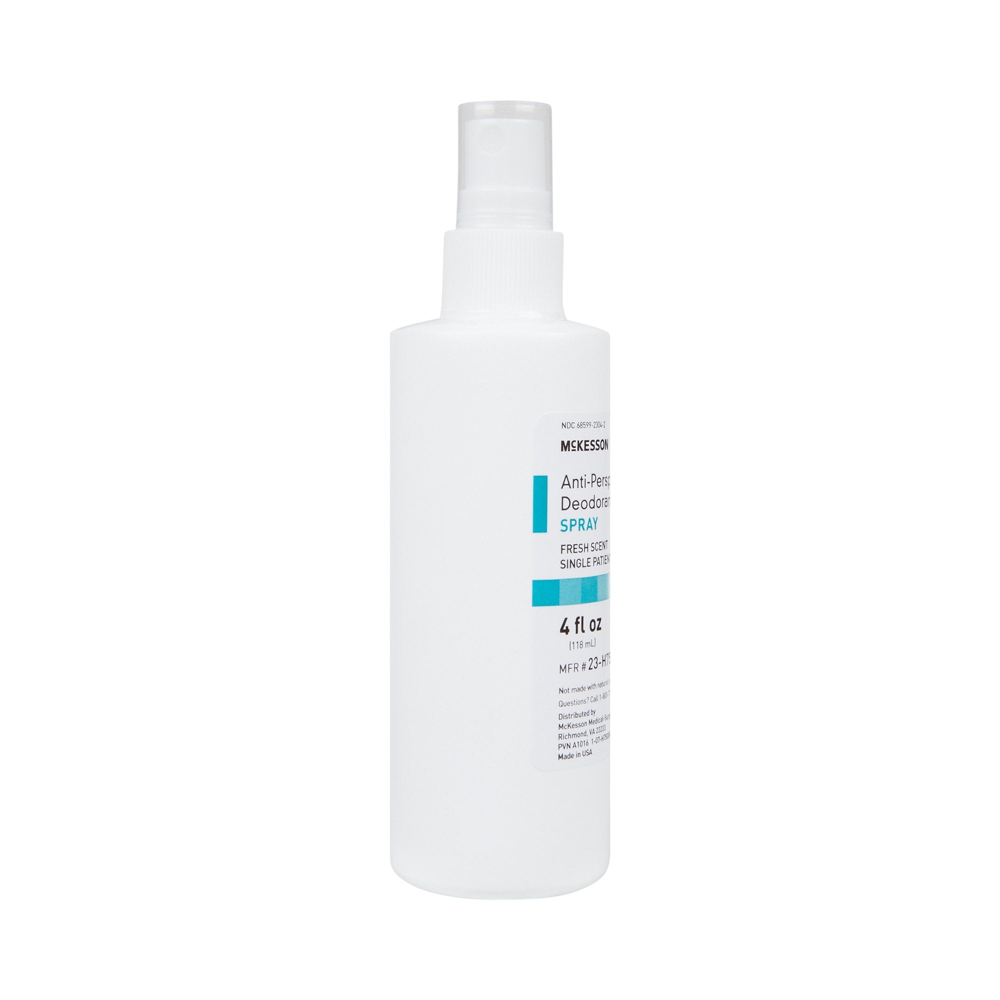 McKesson Antiperspirant / Deodorant, Fresh Scent, 4 oz Spray 23-H7500