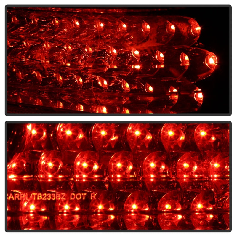 SPYDER Xtune Mercedes Benz W210 E-Class 96-02 LED Tail Lights Red Smoke ALT-CL-MBW210-LED-RSM 5020659