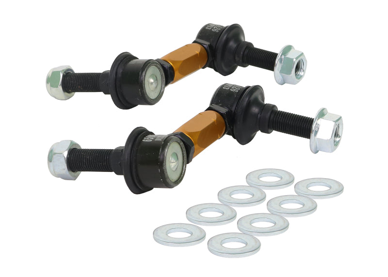 Whiteline Sway Bar Link Kit Heavy Duty Adj Steel Ball Infiniti G35 2003-2008