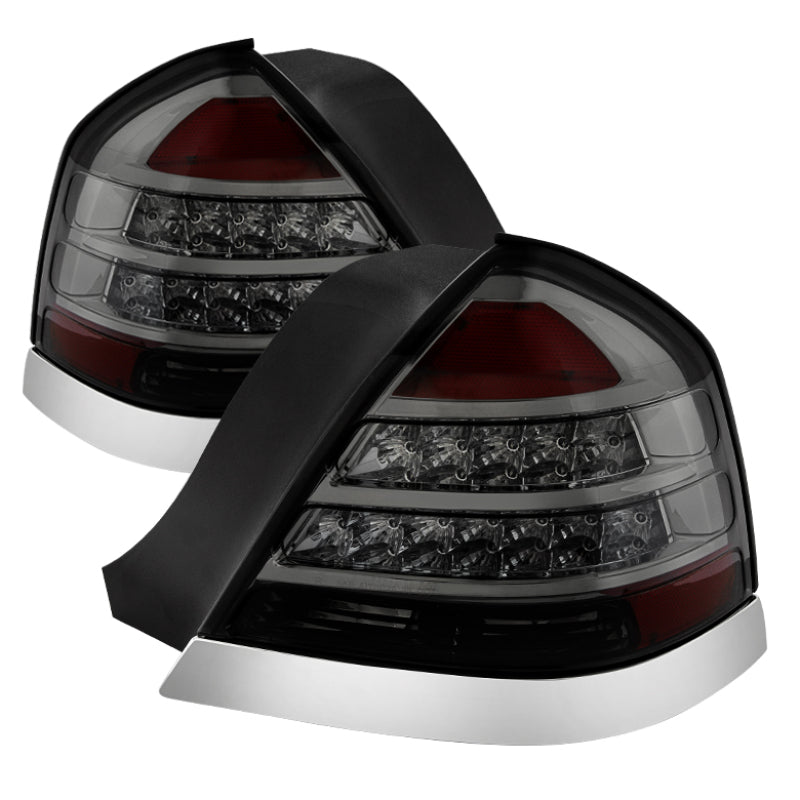 SPYDER Xtune Crown Victoria 98-11 LED Tail Lights Smoke ALT-JH-CVIC98-LED-SM 9027628