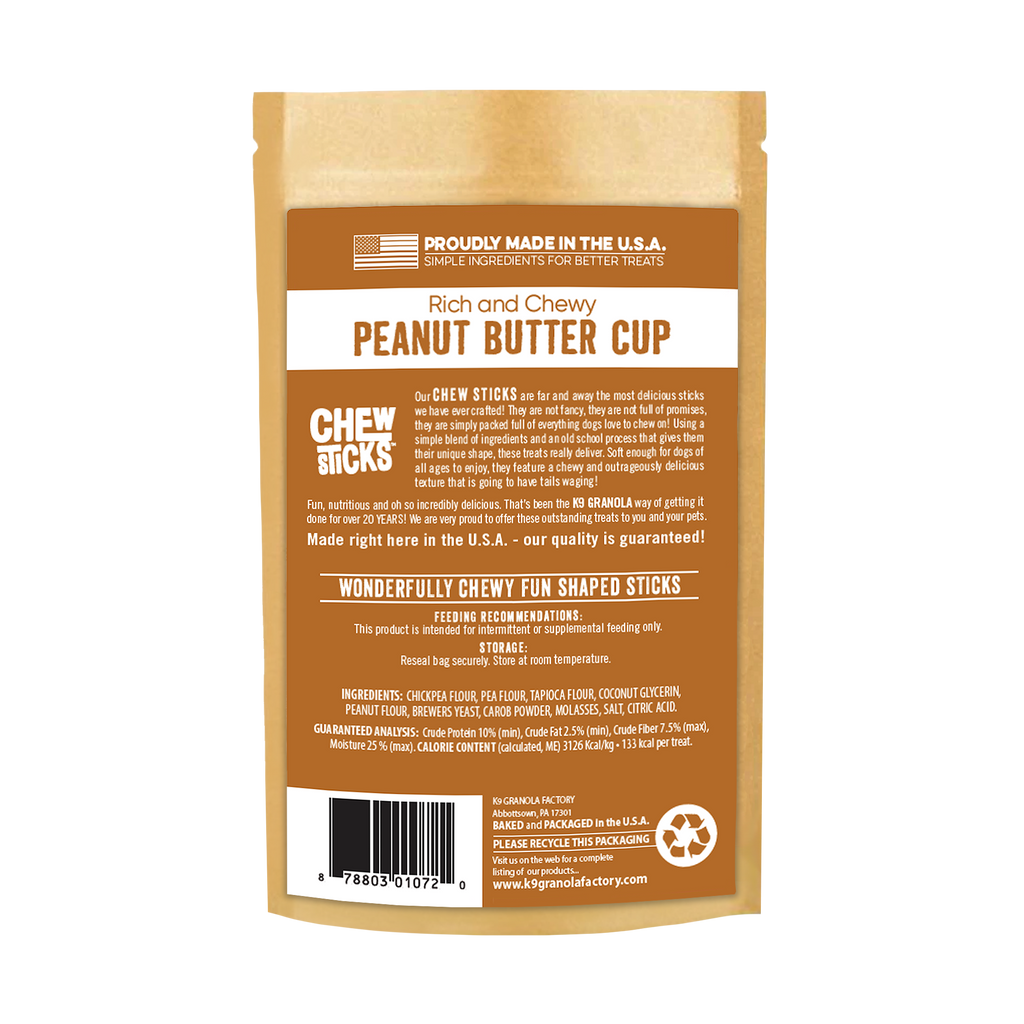 🥜🍫Peanut Butter Cup Chew Sticks