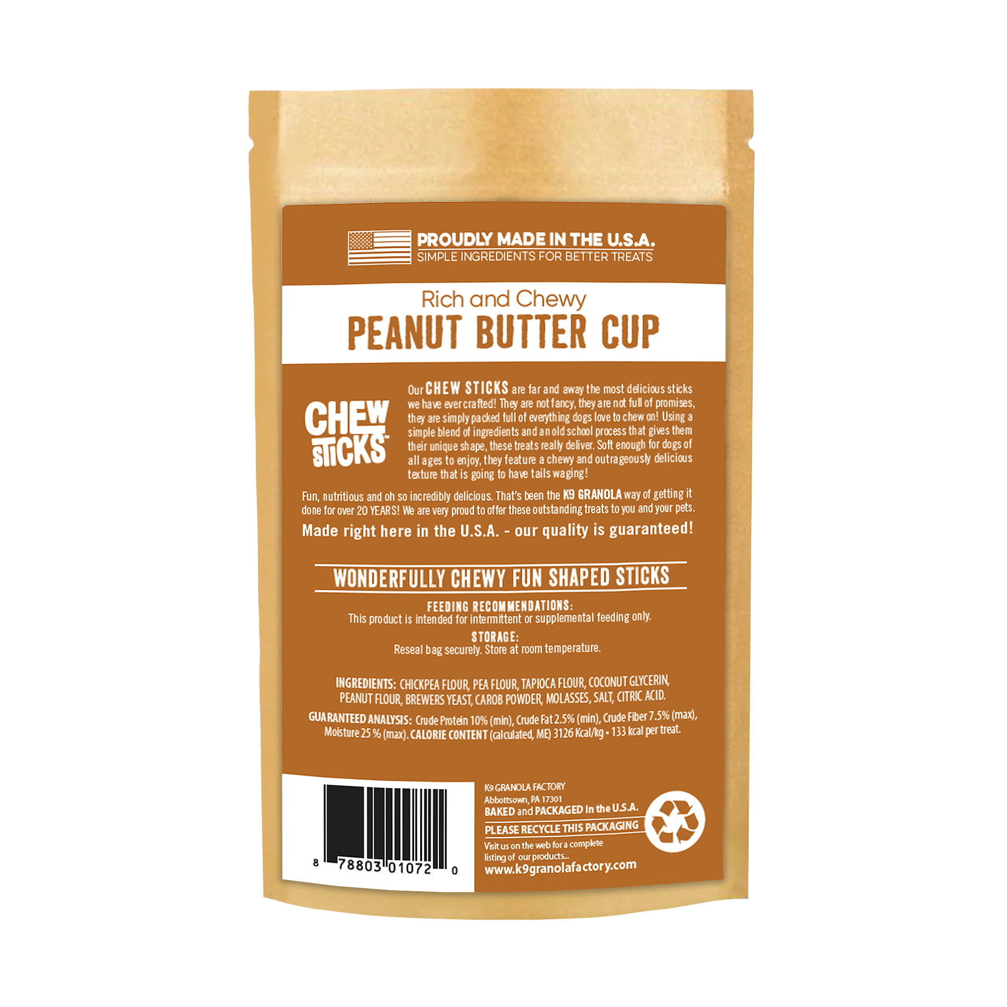 🥜🍫Peanut Butter Cup Chew Sticks