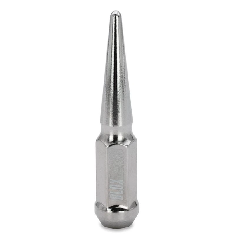 BLOX Racing Spike Forged Lug Nuts - Chrome 12 x 1.25mm - Single BXAC-00150-SP