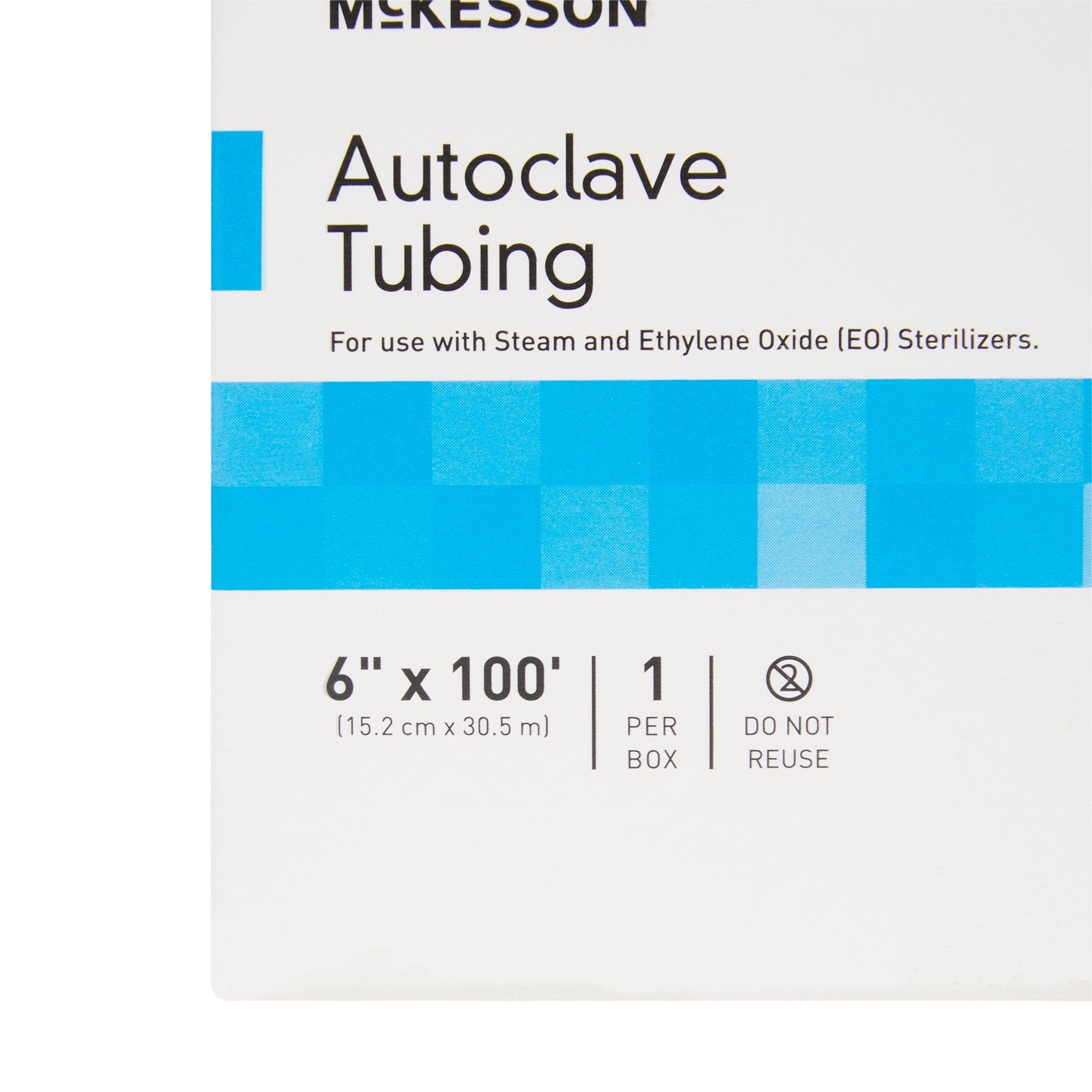 McKesson Sterilization Tubing, 6 Inch x 100 Foot 6430