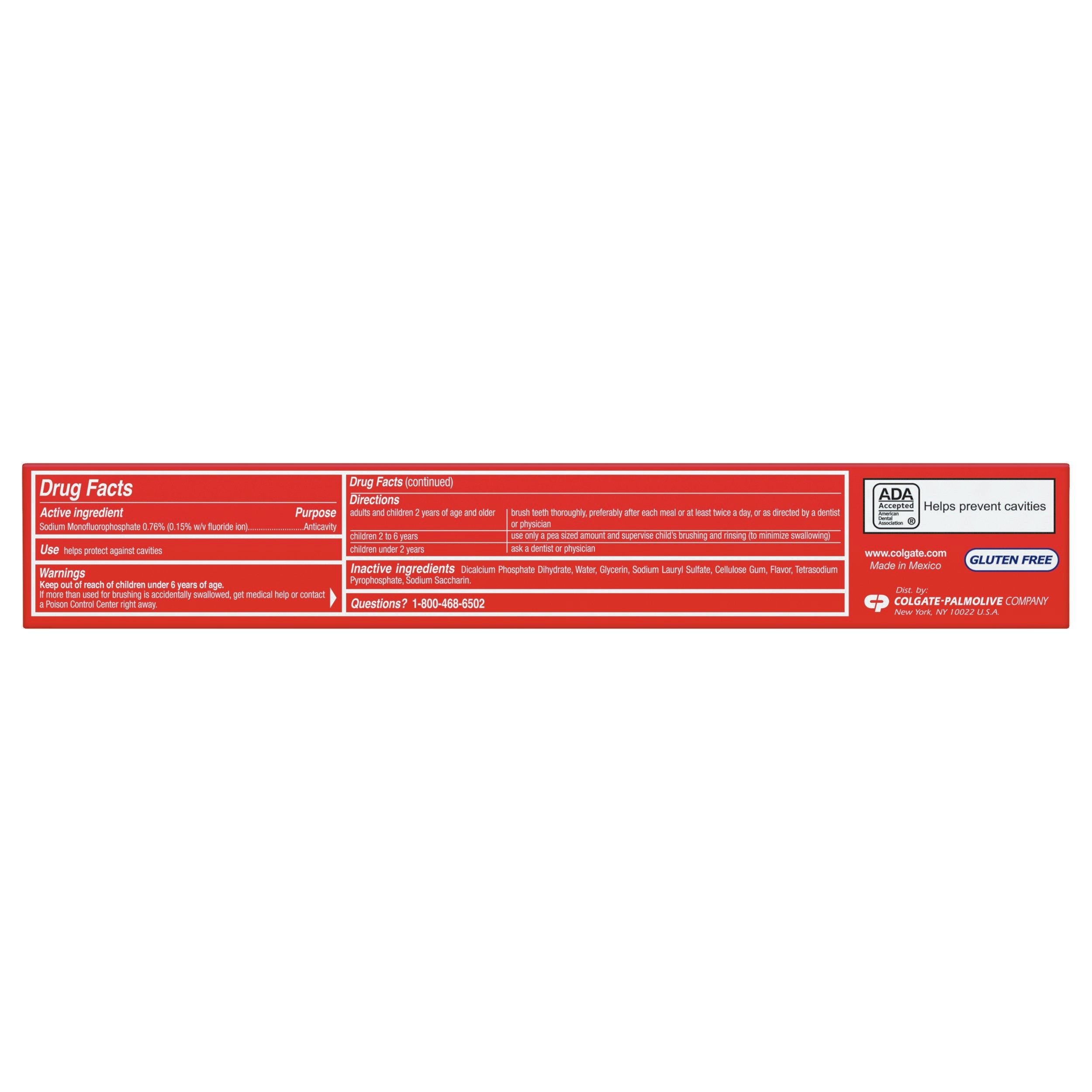 Colgate® Cavity Protection Toothpaste, 6-ounce tube 151088