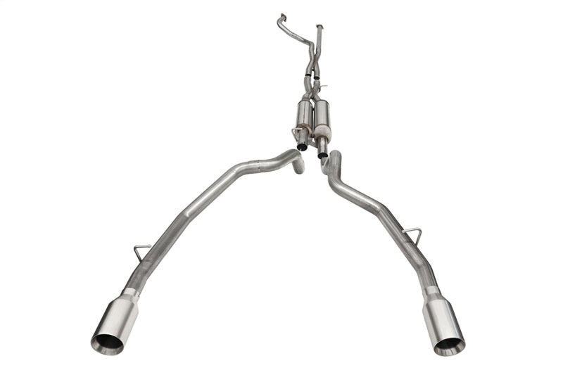 CORSA Performance Corsa 21-22 Dodge Ram TRX Crew Cab Xtreme Catback Exhaust Dual Rear Satin Tip 21189