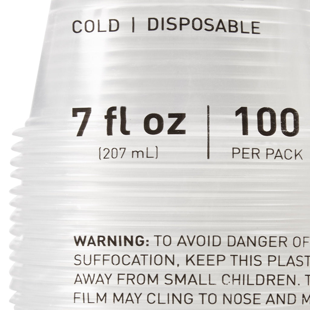 McKesson Polypropylene Drinking Cup, 7 oz., Clear 16-PDC7
