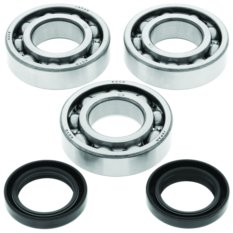 QuadBoss, QuadBoss 414073 Crankshaft Bearing & Seal Kit for Polaris Trail Blazer 250 (1999-2005)