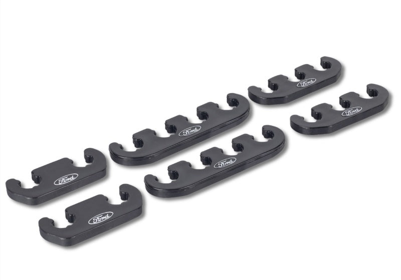 Ford Racing Wire Dividers 4 to 3 to 2 - Black w/ White Ford Logo 302-641