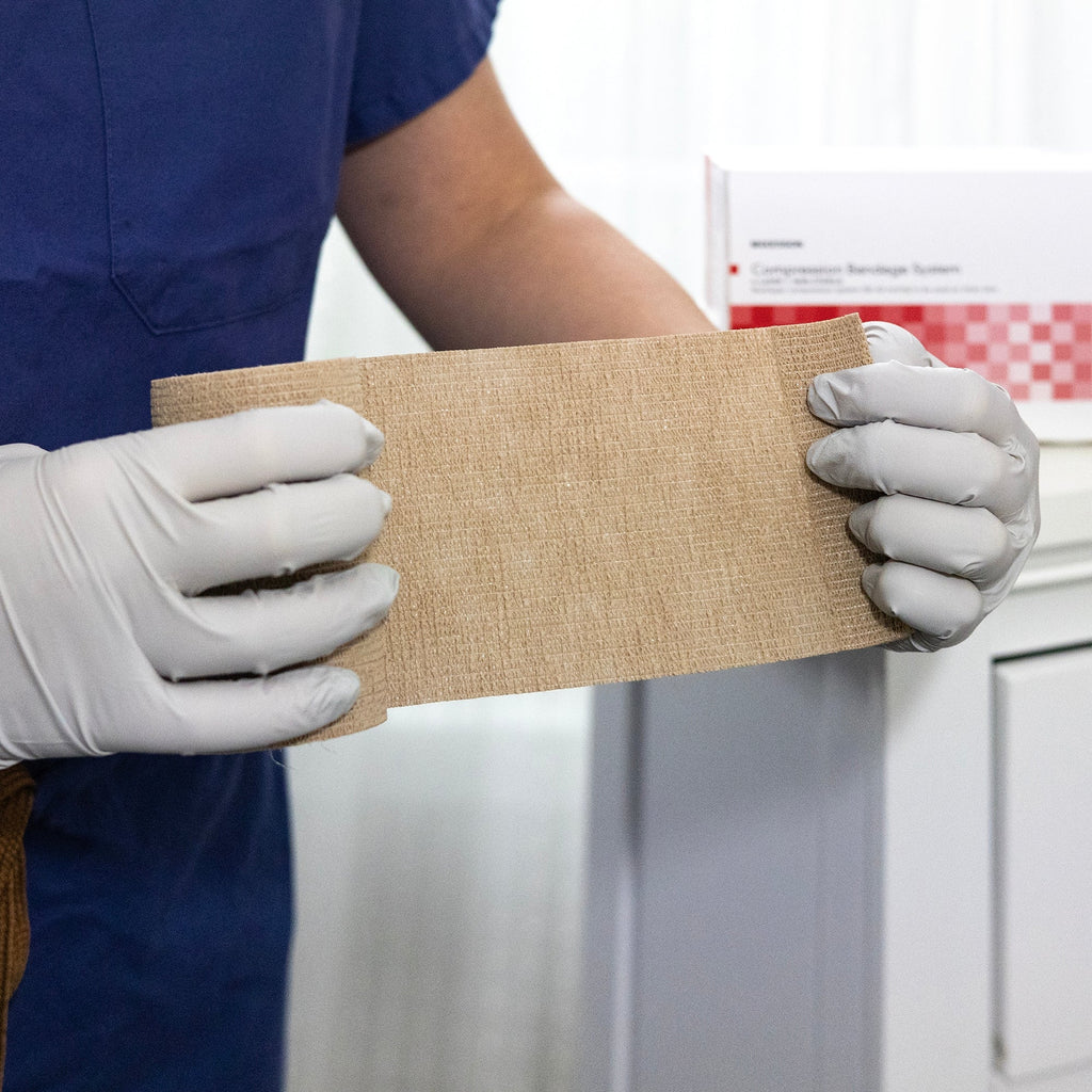 McKesson Self-adherent Closure 4 Layer Compression Bandage System 1008