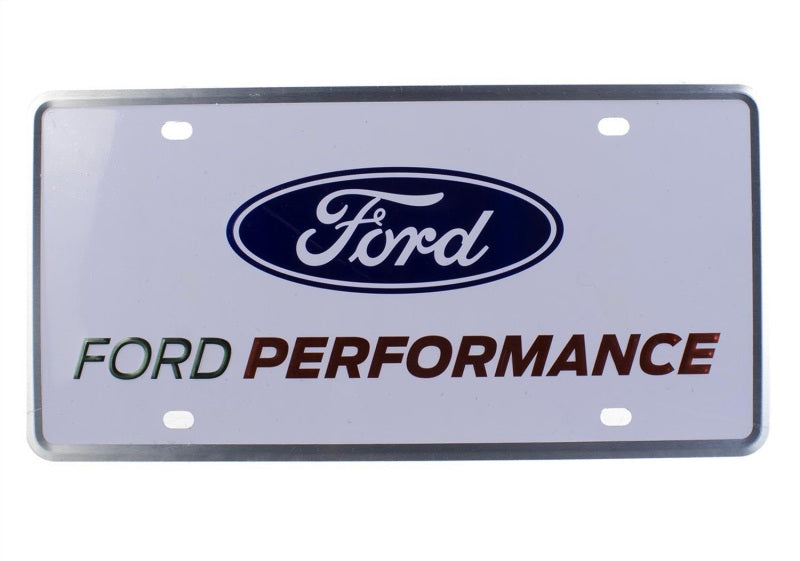 Ford Racing Ford Performance License Plate - Single M-1828-FPONE