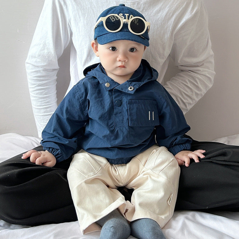 Stylish Autumn Hooded Windproof Jacket