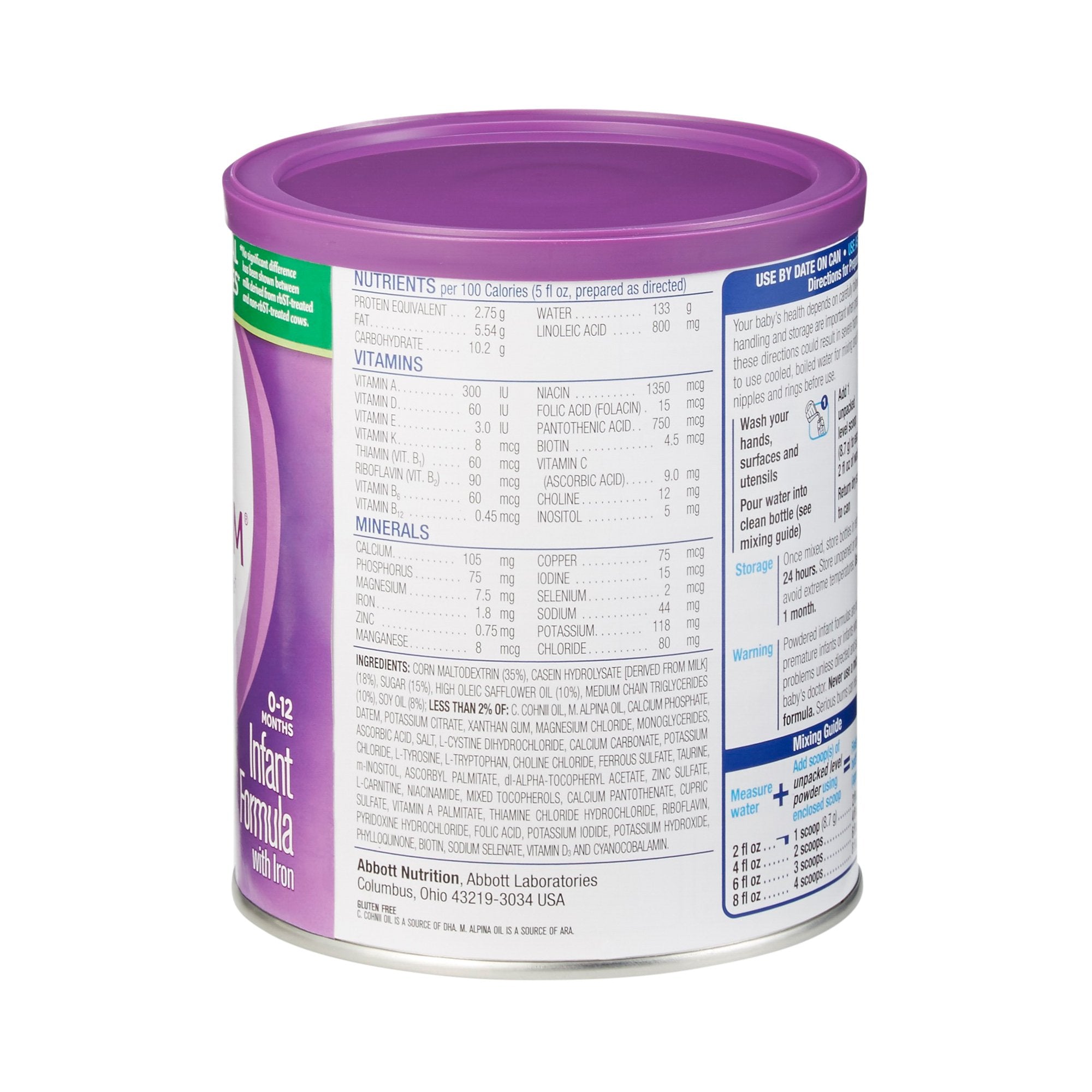 Similac® Alimentum® Infant Formula, 12.1-ounce can 64715