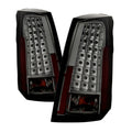 SPYDER Xtune Cadillac CTS 03-07 (Fits On US And Canadian Spec) LED Tail Lights Smoked ALT-JH-CACTS03-LED-SM 9033858