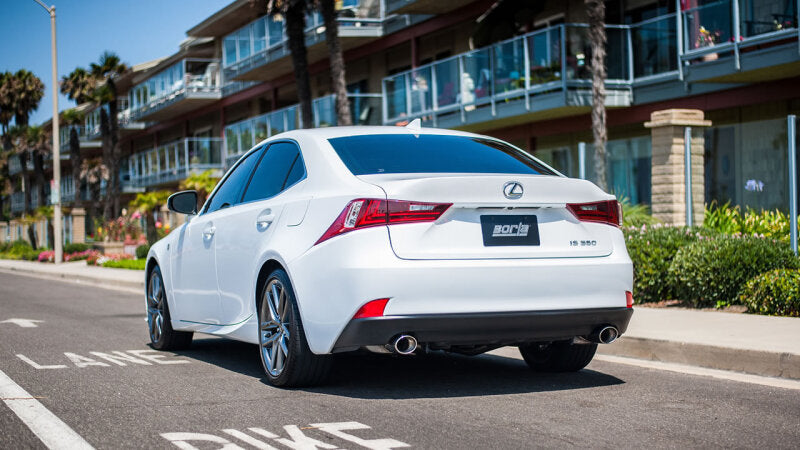 Borla 14-16 Lexus IS 250/350 2.5L/3.5L Automatic/Manual Trans RWD 4 door S-Type Axle back Exhaust 11898