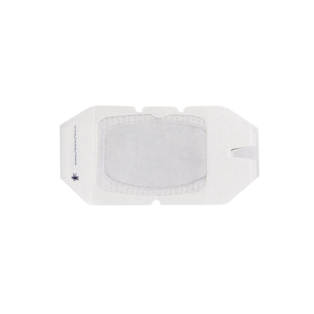 3M™ Tegaderm™ I.V. Transparent Film Dressing with Adhesive-Free Window, 4¾x 4¾ Inch 1668