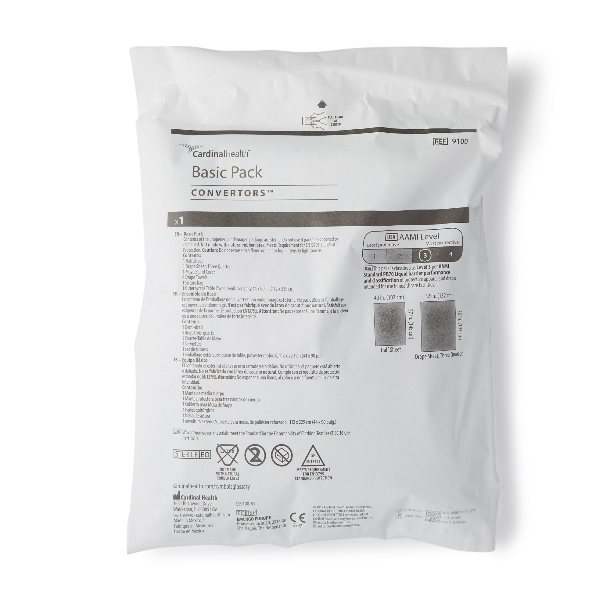 Convertors® Tiburon® General Purpose Drape Pack 9100