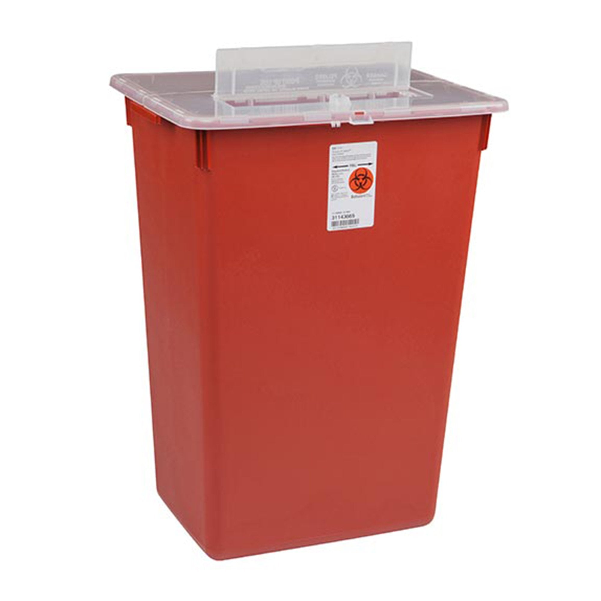 Sharps-A-Gator™ Multi-purpose Sharps Container, 10 Gallon, 15½ x 21½ x 12 Inch 31143665