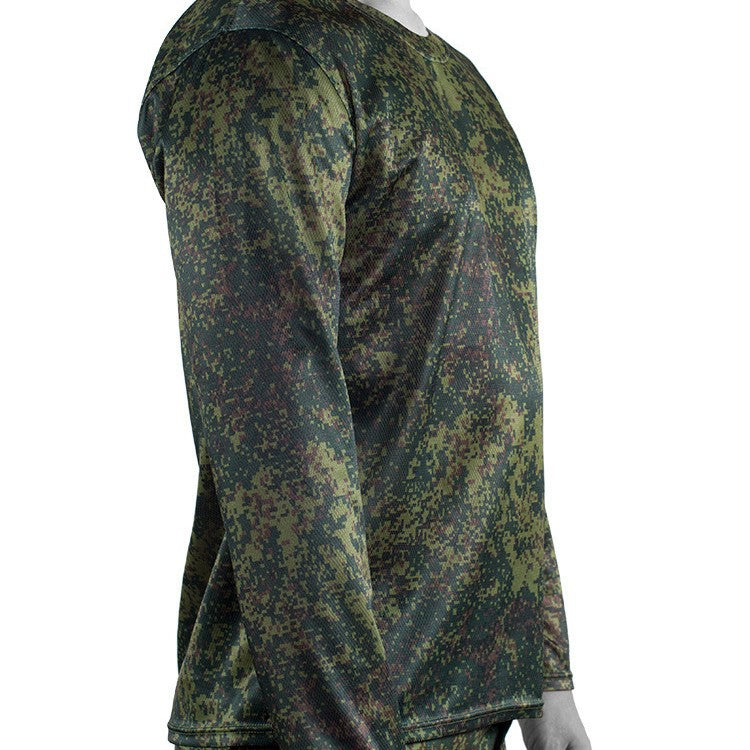 Short-sleeve Quick-dry Camouflage T-shirt For Outdoor Sports Training