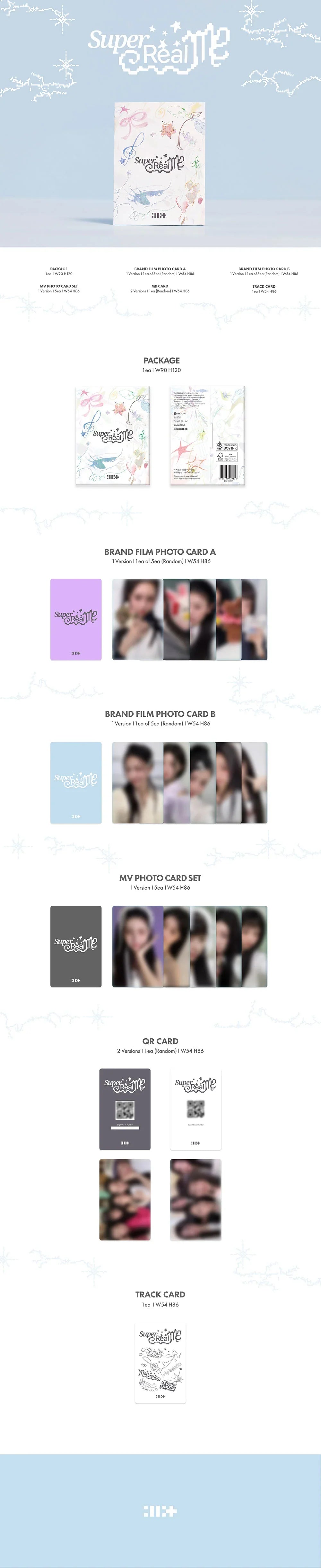 Illit 1st Mini Album - Super Real Me (Weverse Album Ver)