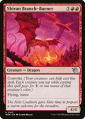 Shivan Branch-Burner (MOM-165) - March of the Machine Foil