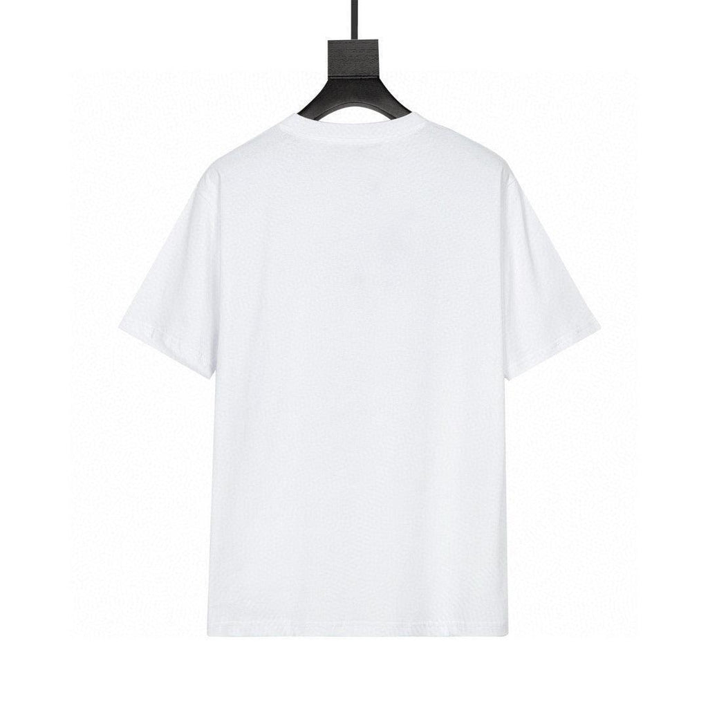 Burberry T-Shirt Without Collar 'White & Beige'
