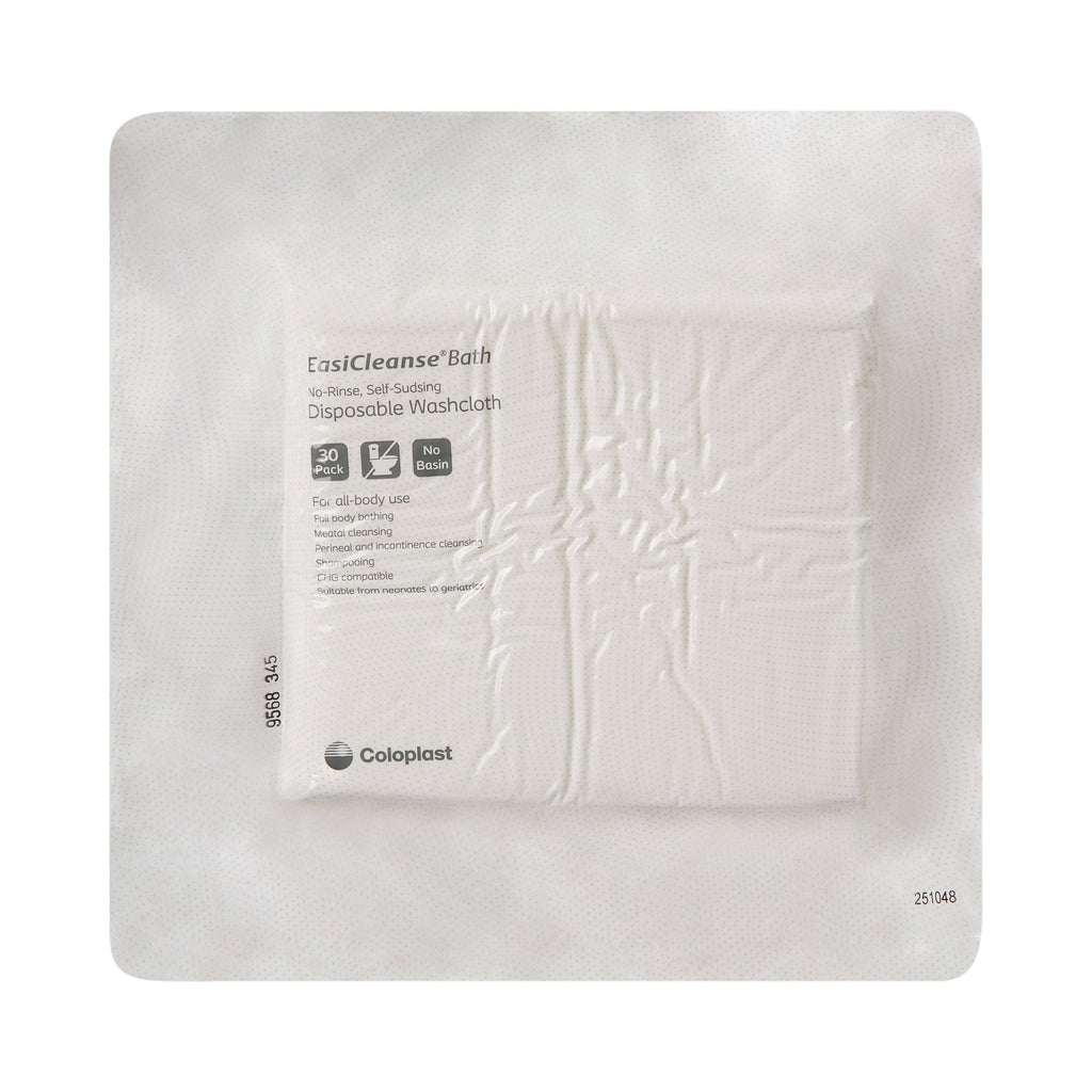EasiCleanse® Bath No-Rinse, Self-Sudsing Wipes, Scented, 20 x 20 Centimeter COI7055CS