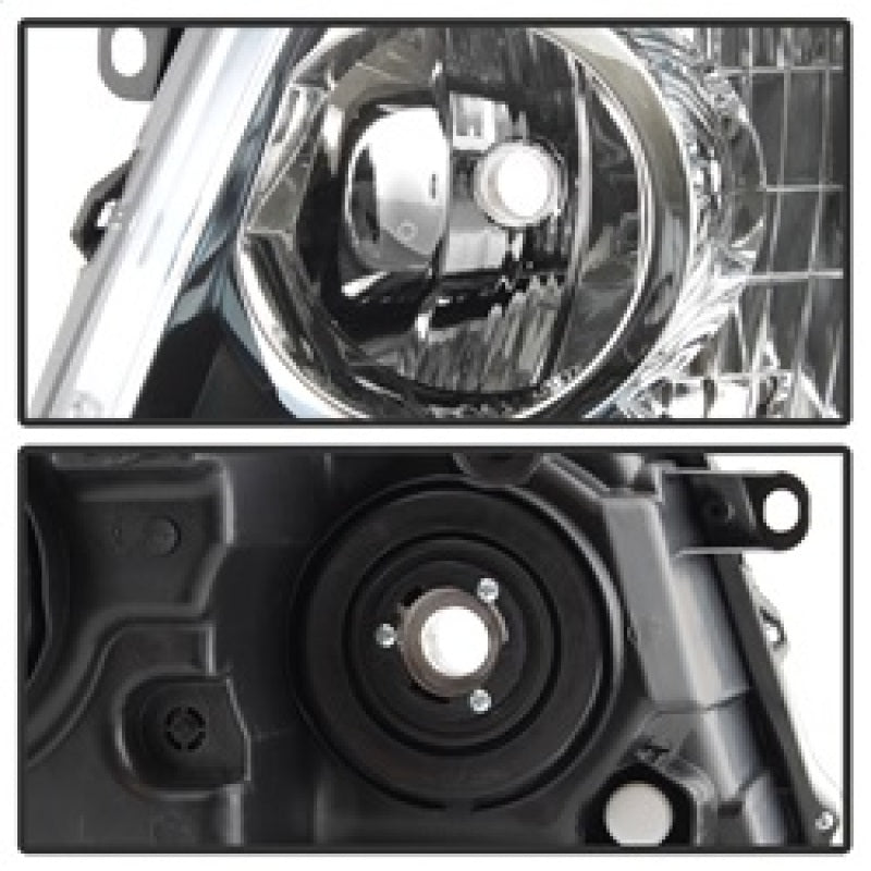 SPYDER Xtune Toyota Highlander 04-06 (Non Hybrid Models) OEM Style Headlights Chrome HD-JH-THIGH04-AM-C 9039157