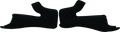 Answer AR1 Cheek Pads Black Youth - Large 446131