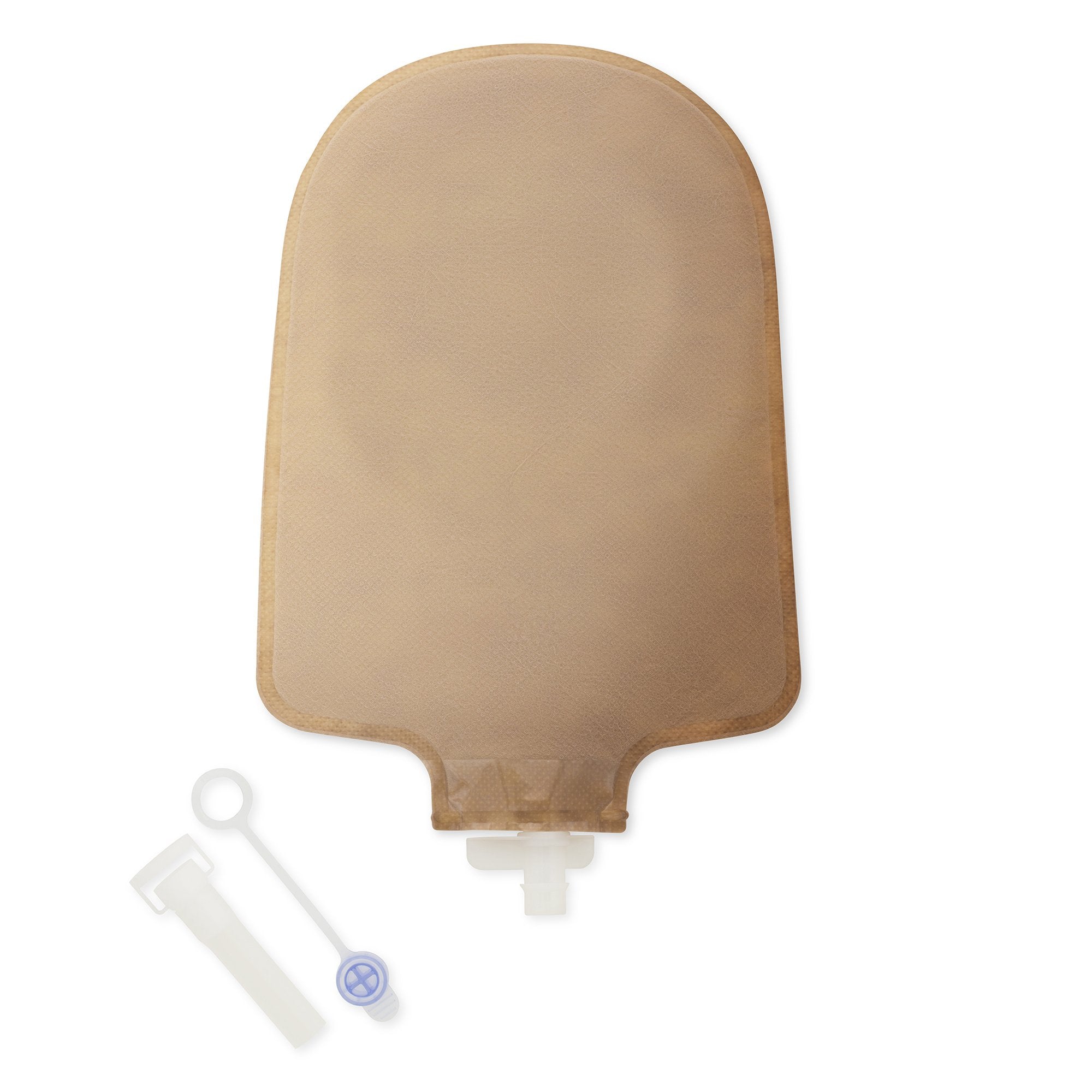 Premier™ One-Piece Beige Urostomy Pouch, Pre-cut to Fit 38 mm Stomas 8498