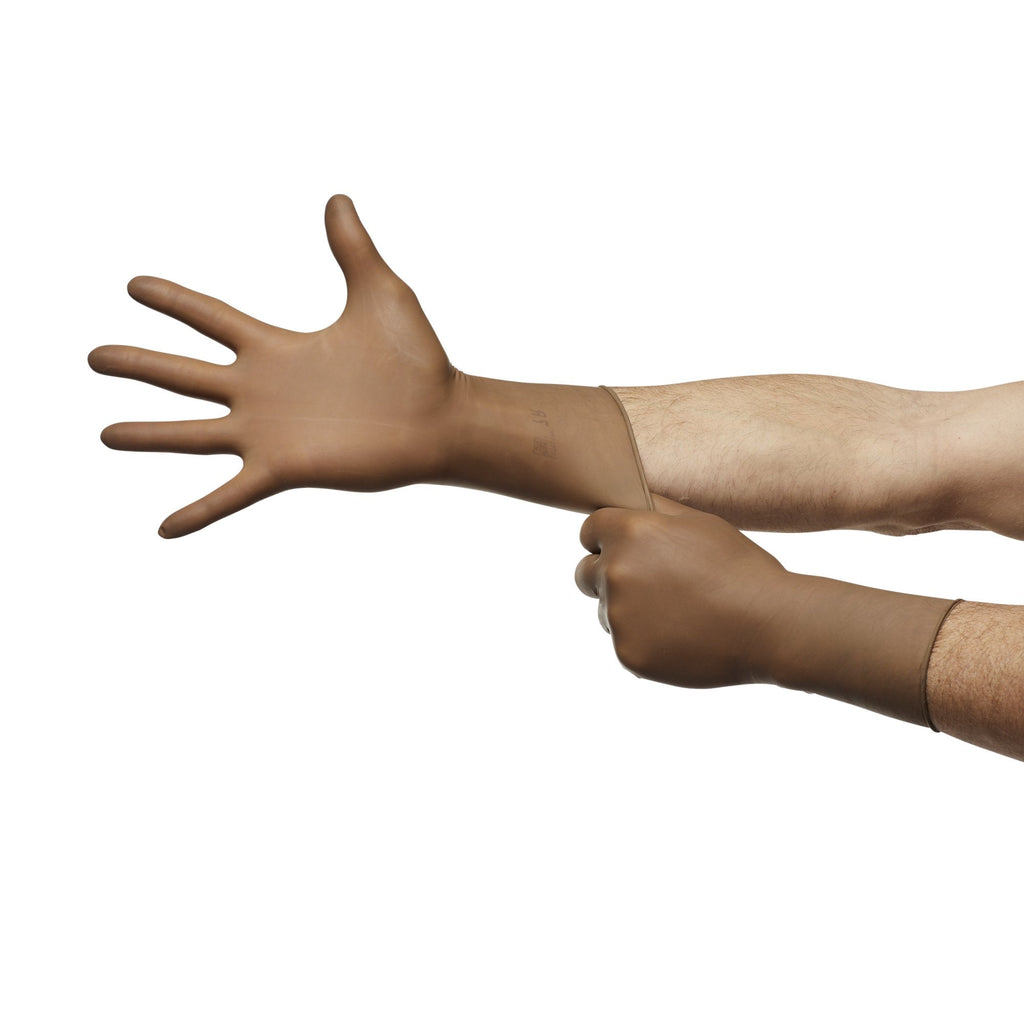 Encore® Latex Micro Surgical Glove, Size 7, Brown 5787003