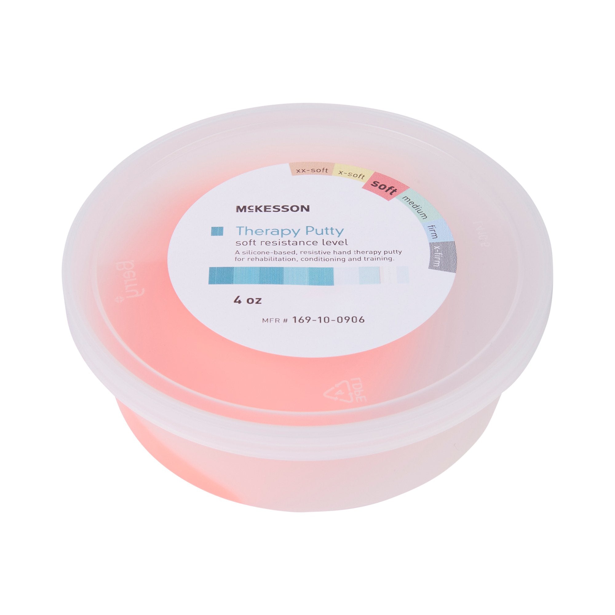 McKesson Therapy Putty, Red, Soft, 4 oz. 169-10-0906