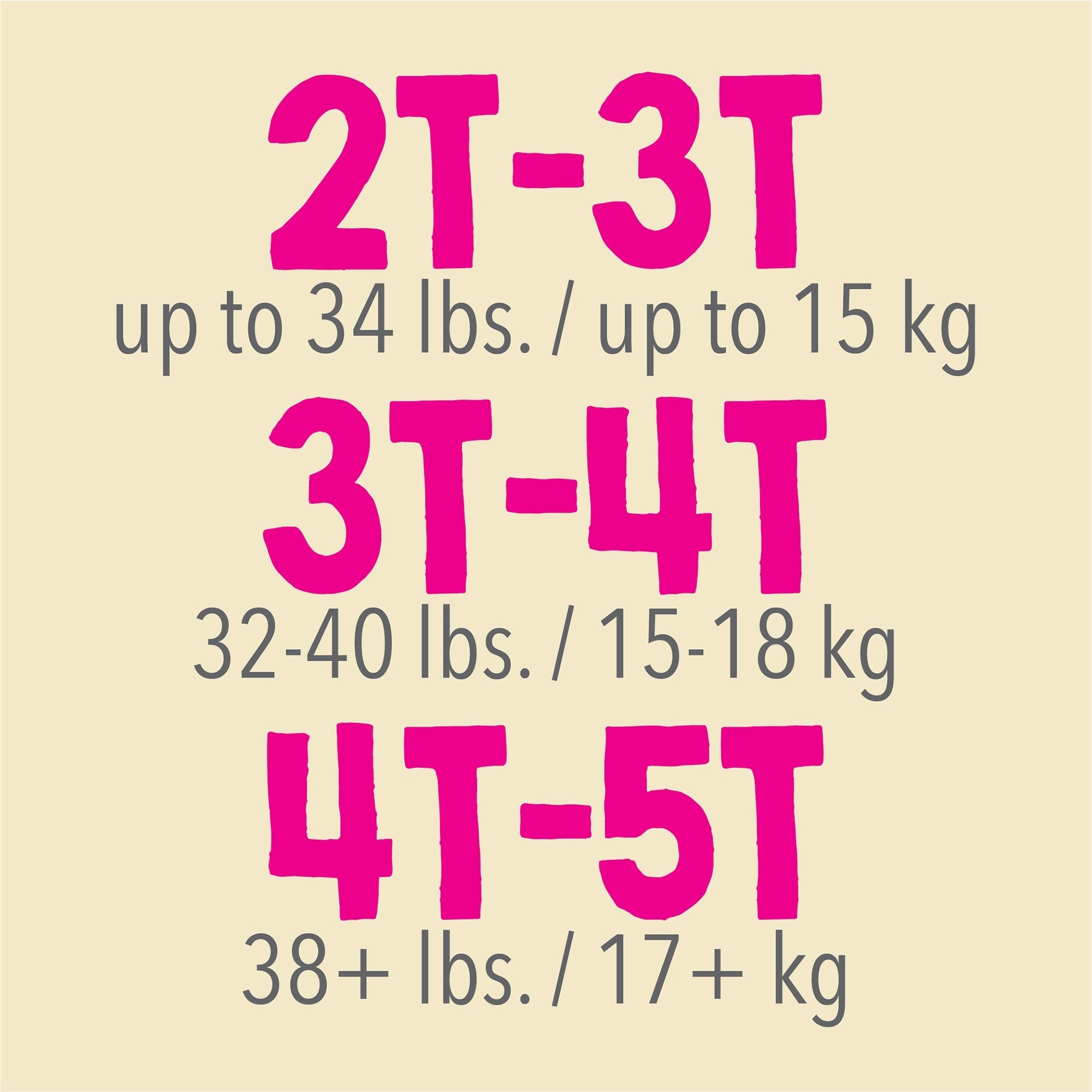 Cutie Pants® Toddler Training Pants, Pink Princess Print, 4T – 5T, Over 35 lbs. CR9008