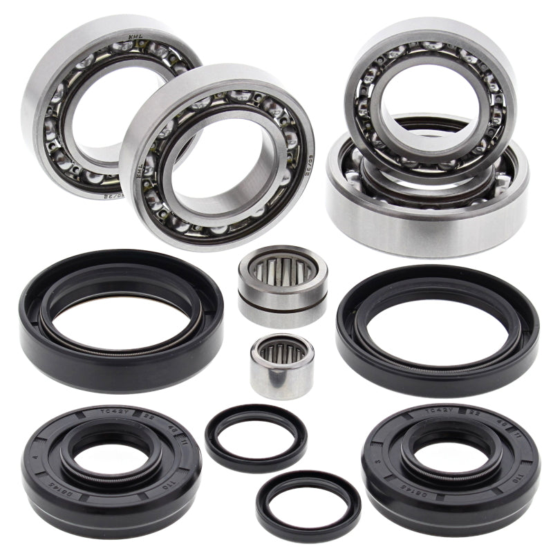 All Balls Racing 09-14 Honda TRX420 FA IRS Differential Bearing & Seal Kit Front 25-2071