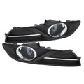 SPYDER Nissan Sentra 2013+ OEM Style Fog Lights w/Switch- Smoked FL-NS2013-SM 5076113
