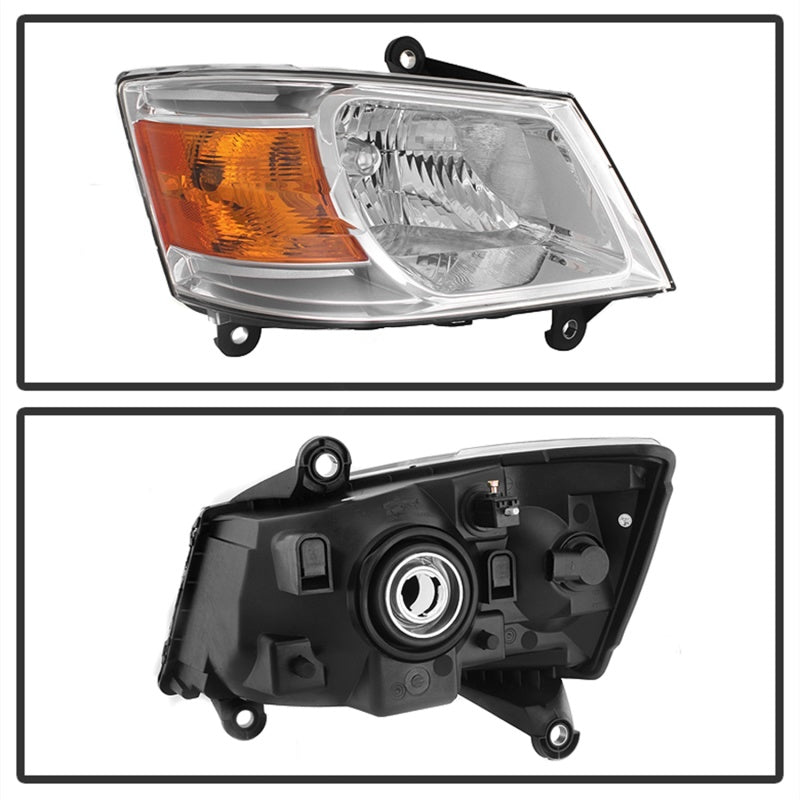 SPYDER xTune Dodge Grand Caravan 08-10 Passenger Side Headlight -OEM Right HD-JH-DGC08-OE-R 9035197