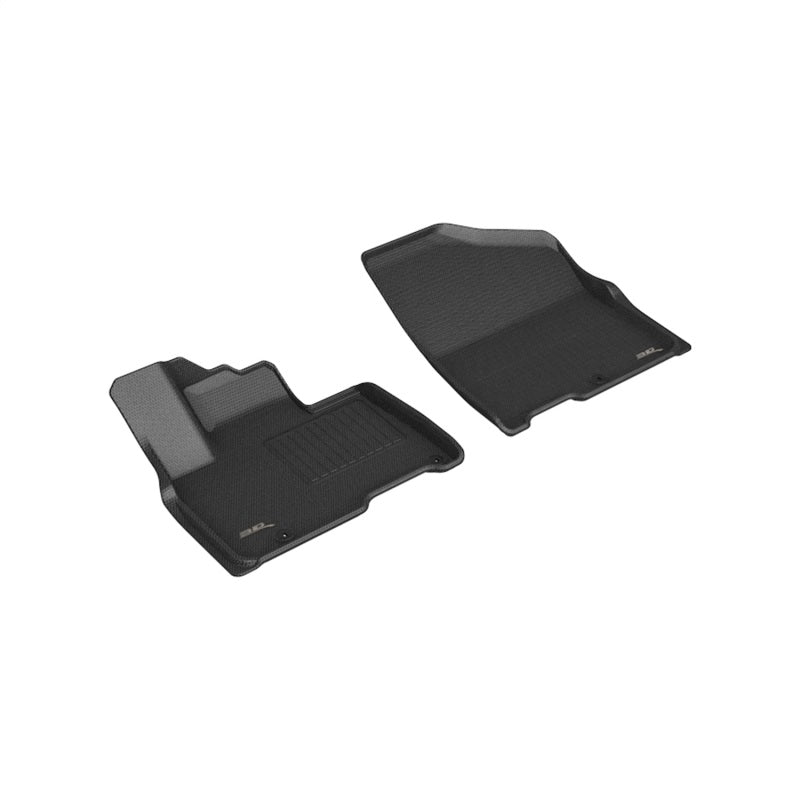 3D MAXpider 2022 Kia Carnival Kagu 1st Row Floormat - Black L1KA06411509