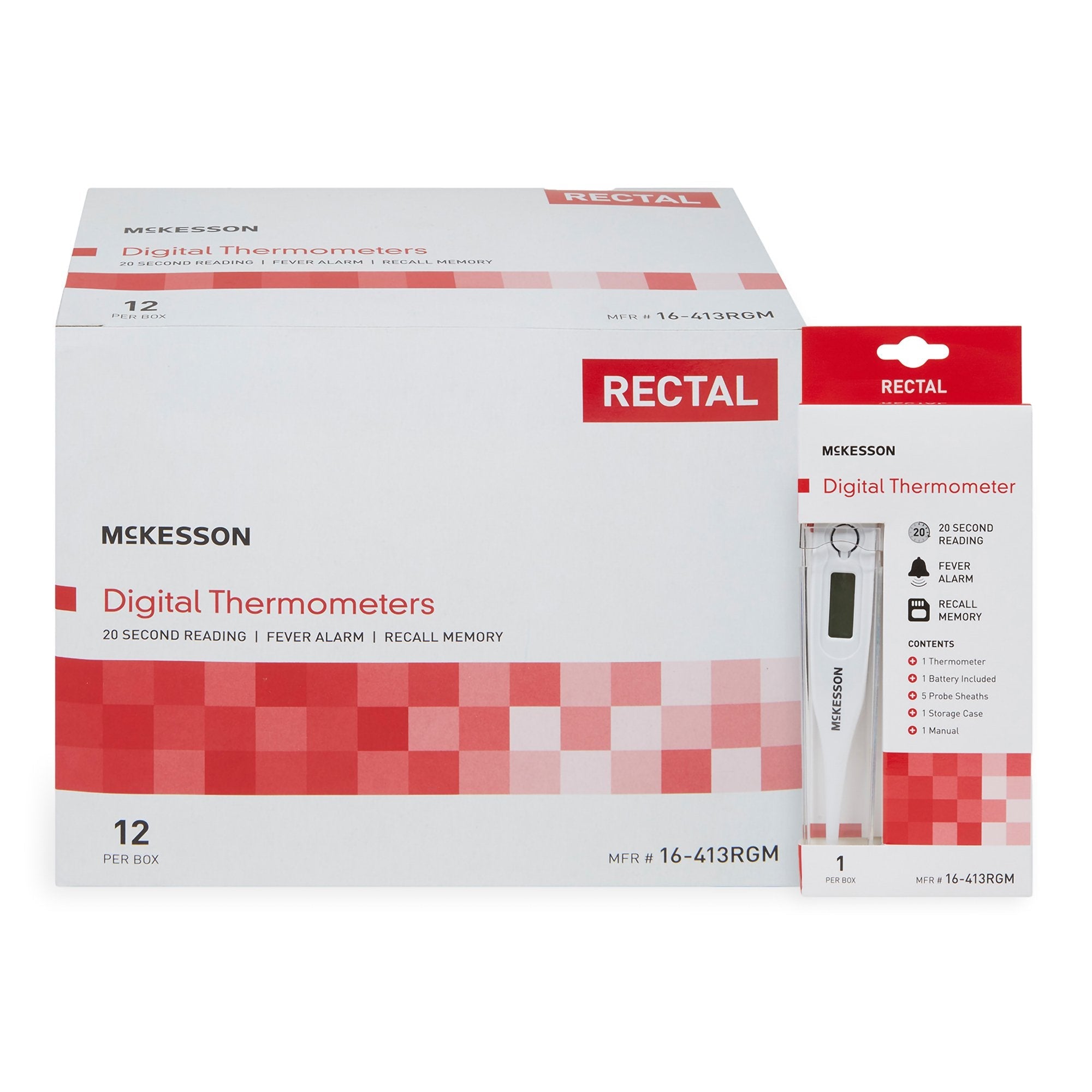 McKesson Digital Thermometer 16-413RGM