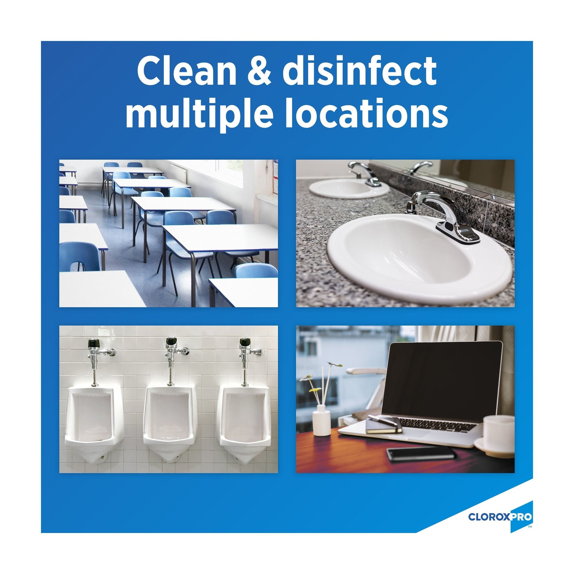 Clorox Pro™ Clorox® Clean-Up® Disinfectant Cleaner with Bleach, Jug, 1 gal. 35420